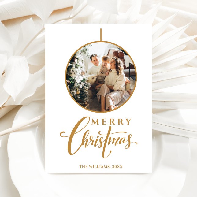 Minimalistisch Modernes Foto Weihnachten (Von Creator hochgeladen)