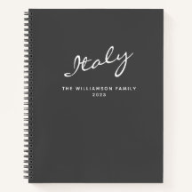 Minimalistisch Modernes Grau Personalisiert Travel