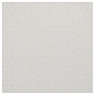 Minimalistisch neutrale Blütenschwein Stoff