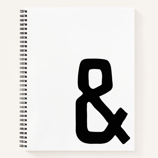 Minimalistisch - notizbuch (Vorderseite)