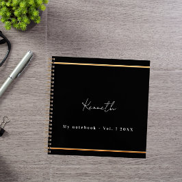 Minimalistisch Notizbuch