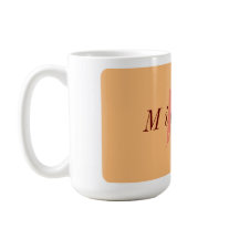 Minimalistisch Orange und Dunkelrot