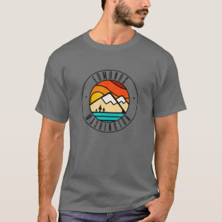 Minimalistisch Outdoor Edmonds Washington WA T-Shirt