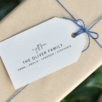 Minimalistisch Personalisiert ein Geschenk aus Fam
