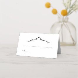 Minimalistisch Platzkarte