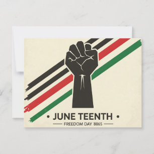 Minimalistisch Postkarte