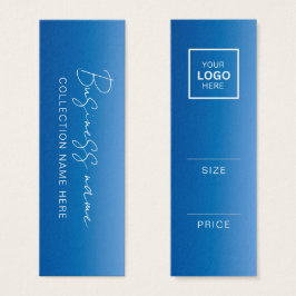 Minimalistisch Price Hang Tag Card