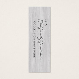 Minimalistisch Price Hang Tag Card