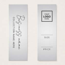 Minimalistisch Price Hang Tag Card
