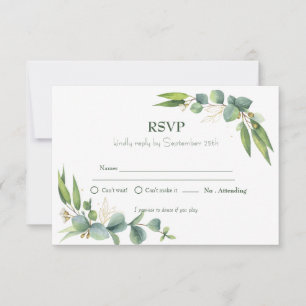Minimalistisch rosa Blumenmuster Kindergeburtstag  RSVP Karte