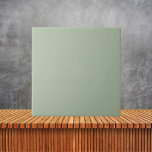 Minimalistisch Sage Green Schlicht Solid Color Fliese<br><div class="desc">Minimalistisch Sage Green Schlicht Solid Color</div>