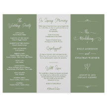 Minimalistisch Sage Green White Luxury Wedding Pro