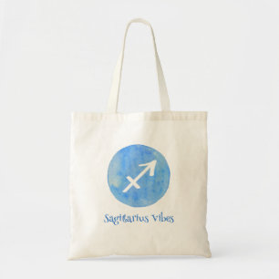 Minimalistisch Sagittarius Zodiac Sign Tragetasche