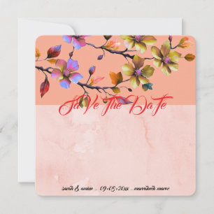 Minimalistisch Save the Date digitale E-Einladungs