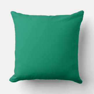 Minimalistisch schlichte grüne Farbe Kissen