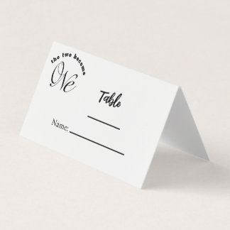 Minimalistisch Schwarz und Weiß Zwei werden eine P