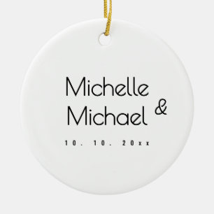 Minimalistisch Schwarz-Weiß-Berufliche moderne Nam Keramik Ornament