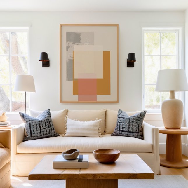 Minimalistisch Square Geometric Poster (Von Creator hochgeladen)