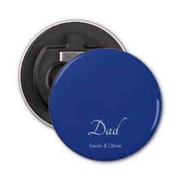 Minimalistisch Super Vater Flaschenöffner — Person