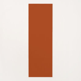 Minimalistisch Terracotta Yogamatte
