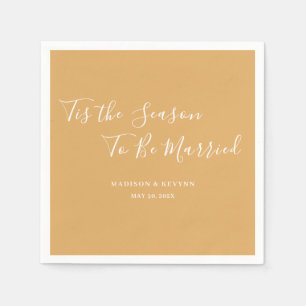 Minimalistisch und Chic Hochzeitsservietten Serviette