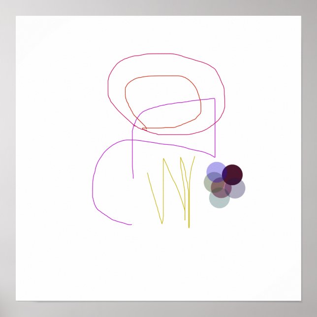 Minimalistisch und geometrisch poster (Vorne)