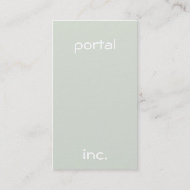 Minimalistisch und modern visitenkarte (Vorderseite)