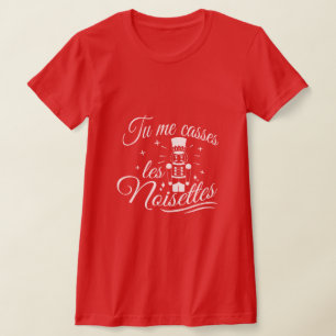 Minimalistisch und witzig: Einzelnussknacker T-Shirt