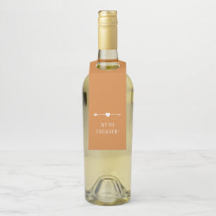 Minimalistisch Verlobung Terra Bottle Hanger Flaschenanhänger