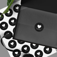 Minimalistisch Vielen Dank, dass Sie den Aufkleber