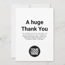 Minimalistisch Vielen Dank für jede Farbwertkarte