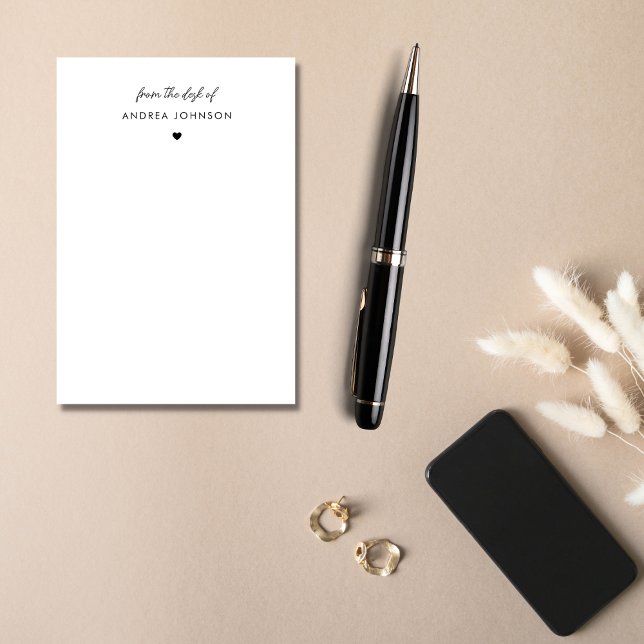 Minimalistisch vom Schreibtisch des modernen Drehb Post-it Klebezettel (Von Creator hochgeladen)