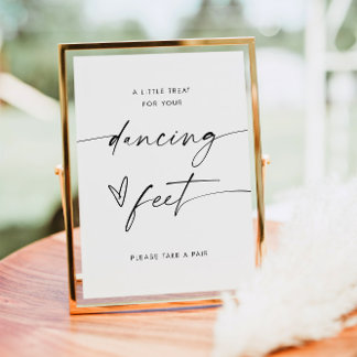 Minimalistisch Wedding Dreh Flop Sign Poster
