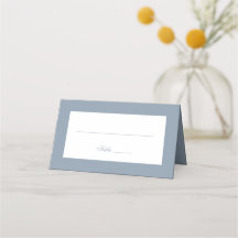 Minimalistisch Wedding Dusty Blue