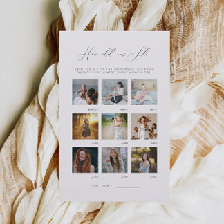 Minimalistisch wie alt war ihr Brautparty-Spiel