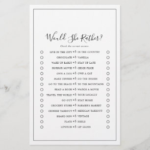 Minimalistisch würde sie eher spielen flyer