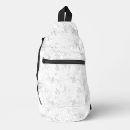 Minimalistische, abgenutzte akademische Textur Crossbody Bag