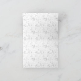 Minimalistische, abgenutzte akademische Textur Dankeskarte