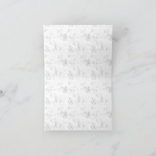 Minimalistische, abgenutzte akademische Textur Dankeskarte