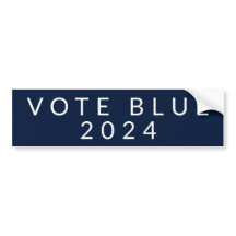 Minimalistische Abstimmung Blue Kamala Harris 2024