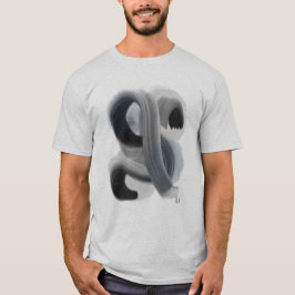 Minimalistische Abstrakte Artwork Herren-T - Shirt