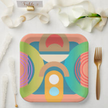 Minimalistische Abstrakte geometrische Formen