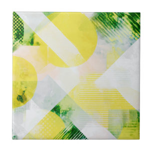 Minimalistische abstrakte Komposition Fliese