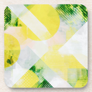 Minimalistische abstrakte Komposition Getränkeuntersetzer