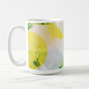 Minimalistische abstrakte Komposition Kaffeetasse