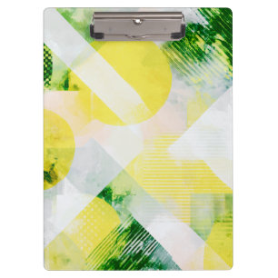 Minimalistische abstrakte Komposition Klemmbrett