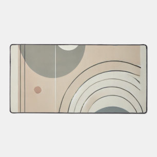 Minimalistische Abstrakte Schreibtischmatte