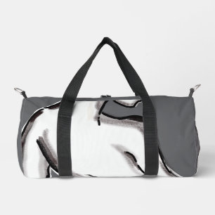 Minimalistische abstrakte Sporttasche Duffle Bag