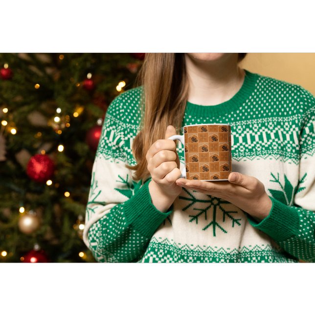 Minimalistische Abstrakte Terracotta auf dem Monte Kaffeetasse (Von Creator hochgeladen)