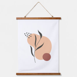 Minimalistische Abstrakte Wall Kunst Wandteppich Mit Holzrahmen